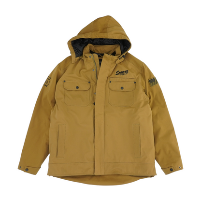 Tan Solid Jacket