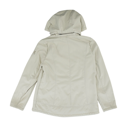 Beige Solid Jacket