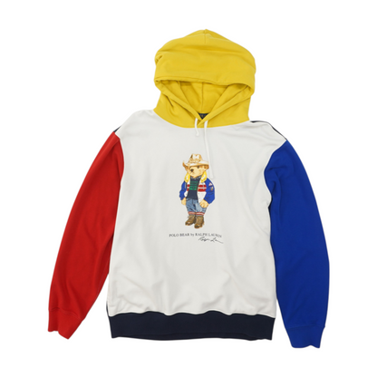 Multi Color Block Hoodie Pullover