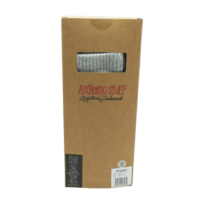 Gray Stock Crew Socks - 3 pack