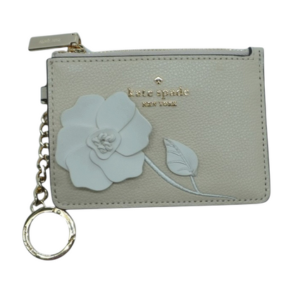 Beige Card Case Wallet