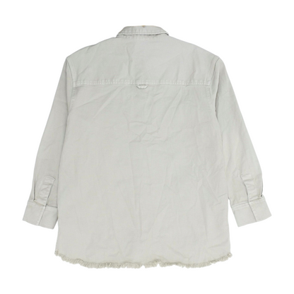 Gray Button Down