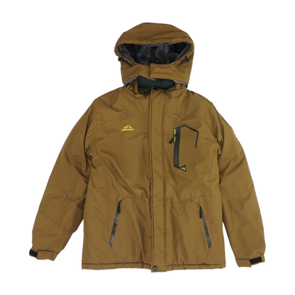 Brown Solid Jacket