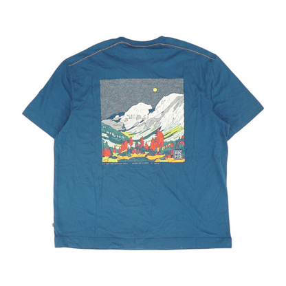 Blue Solid T-Shirt