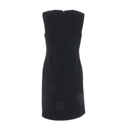 Black Graphic Mini Dress