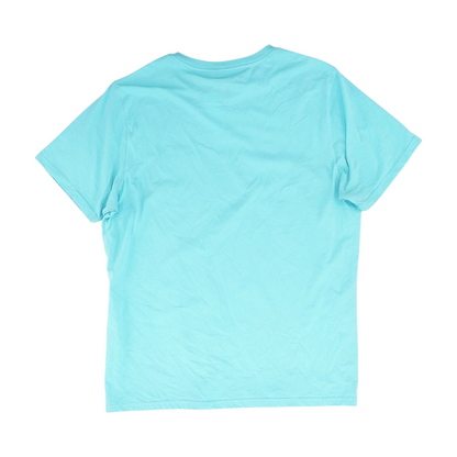 Blue Solid T-Shirt