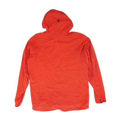Red Solid Rain Jacket