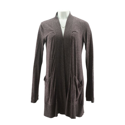 Purple Cardigan Sweater