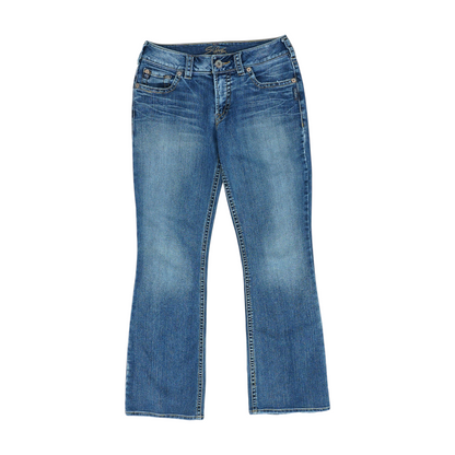 Blue Bootcut Jeans