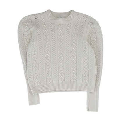 Beige Pullover Sweater
