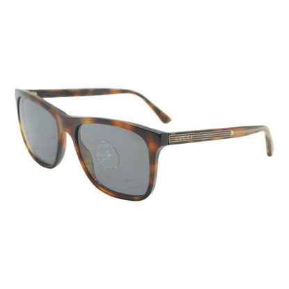 Tortoise GG0381SN Rectangle Sunglasses