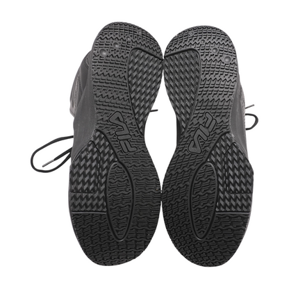 Black High-Top Athletic Shoes