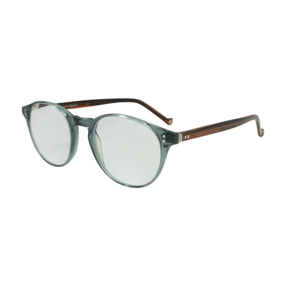 Blue HEB218 Round Prescription Eyewear