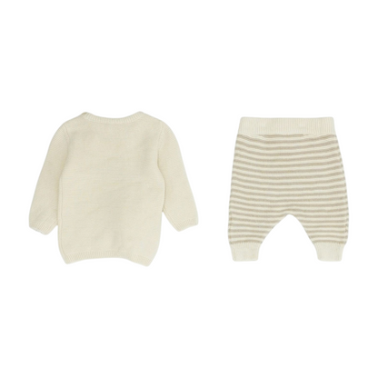 Beige Long Sleeve Set