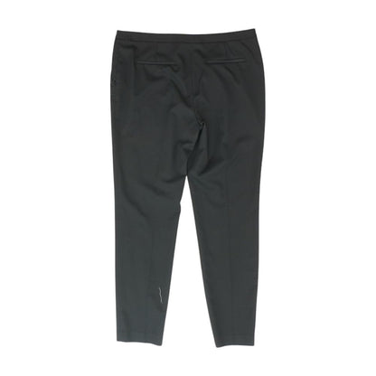 Black Solid Pants