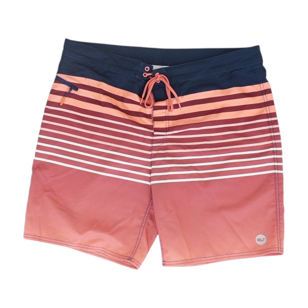Pink Striped Swim Bottom