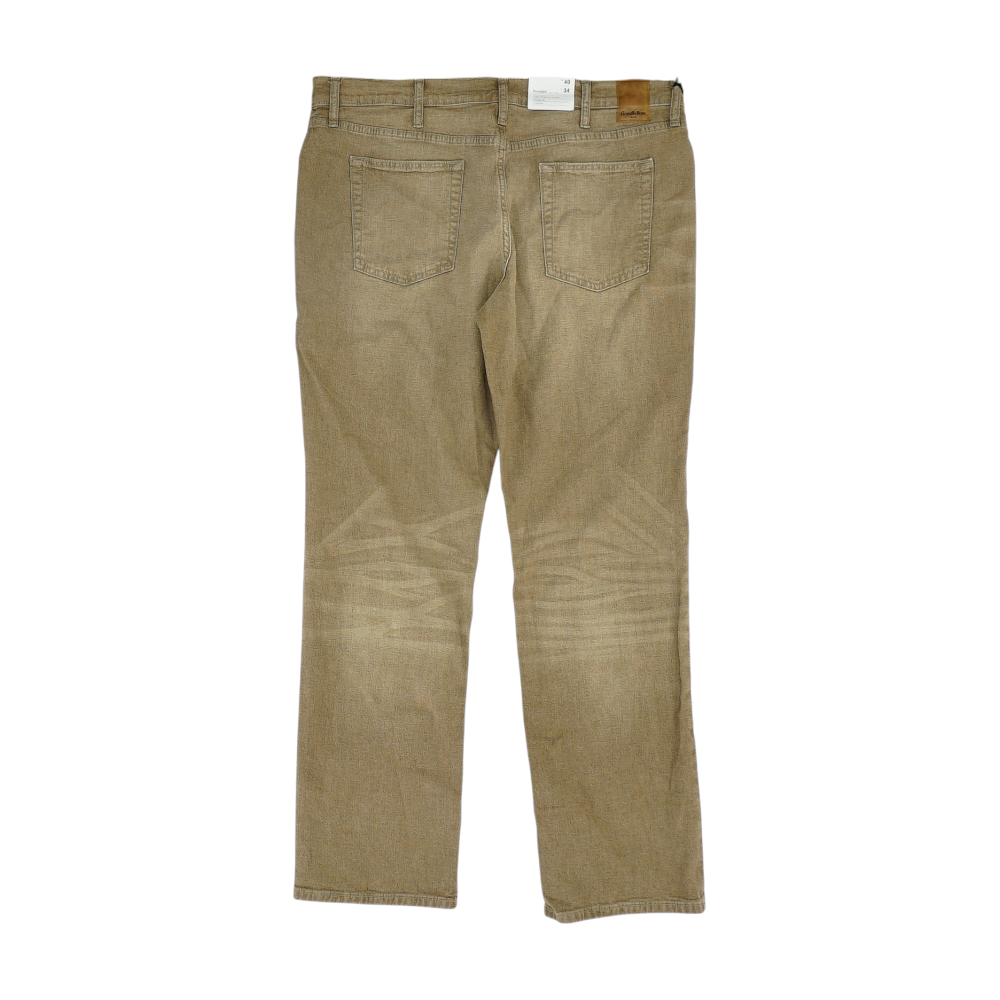 Khaki Straight Jeans