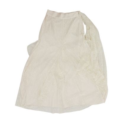 Ivory Midi Skirt