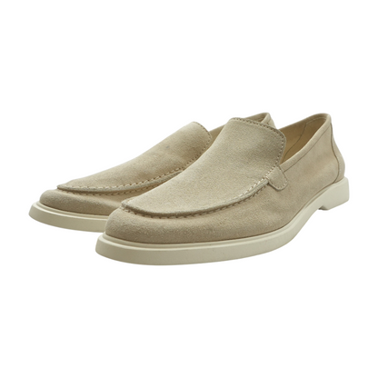 Beige Slip-On Flats