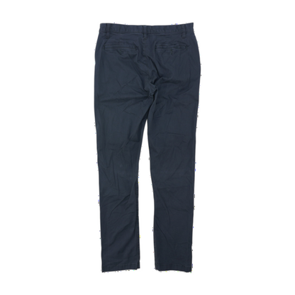 Navy Straight Pants