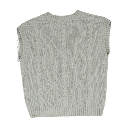 Gray Cardigan Sweater