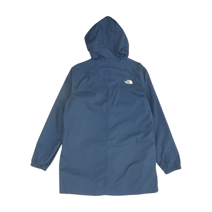 Blue Solid Rain Jacket