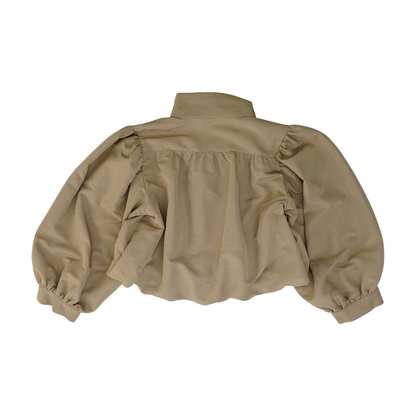 Tan Solid Jacket
