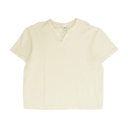 Beige Solid Pullover Sweater