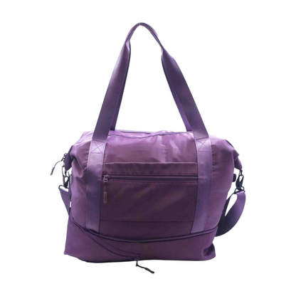 Purple Weekender Bag