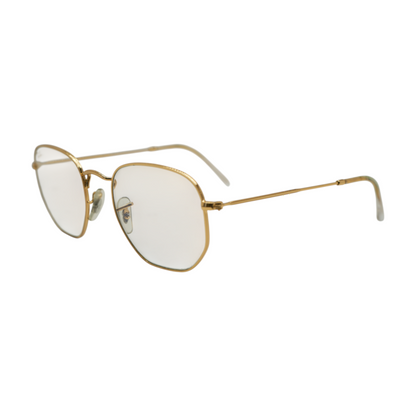 Gold RB 3548 Geometric Prescription Eyewear