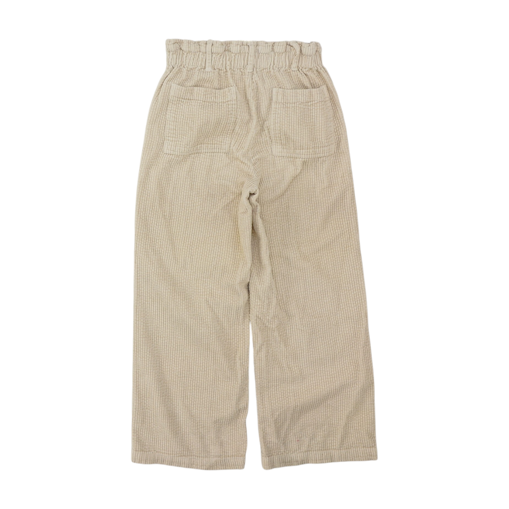 Cream Casual Pants