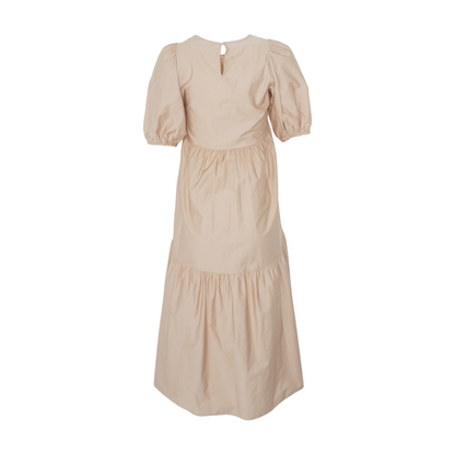 Tan Midi Dress