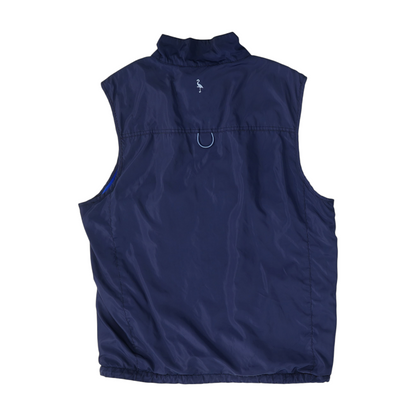 Blue Solid Vest