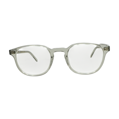 Clear Fairmont Round Prescription Eyewear