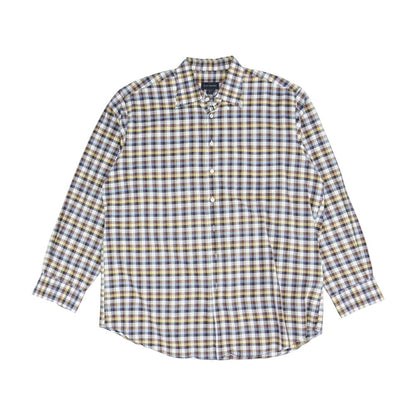 Multi Check Long Sleeve Button Down