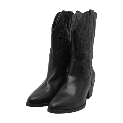 Black Western Boots