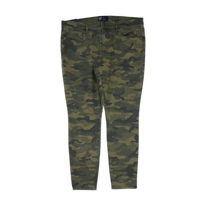 Green Camo Skinny Jeans
