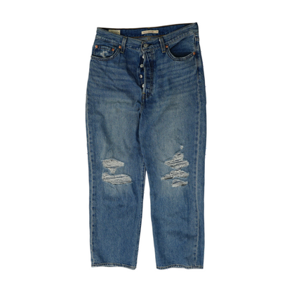 Blue Straight Jeans