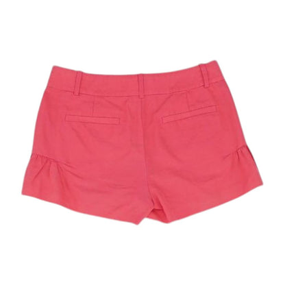 Pink Solid Shorts