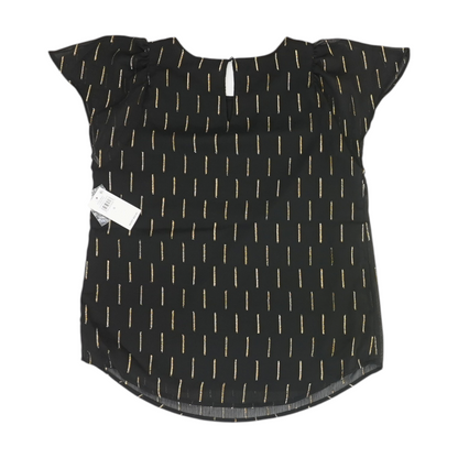 Black Print Blouse