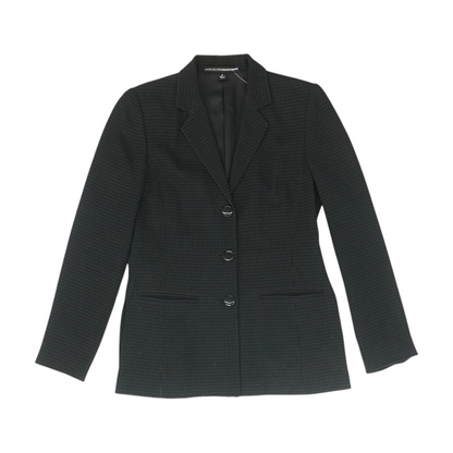 Black Striped Blazer