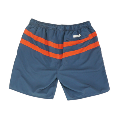 Navy Striped Swim Bottom