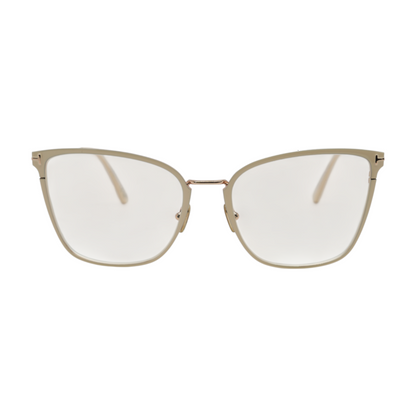 Beige TF 5839-B Square Prescription Eyewear