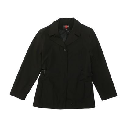 Black Petite Solid Jacket