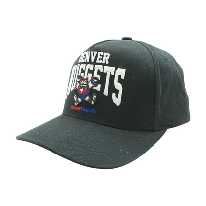 Black Denver Nuggets Ballcap Hat