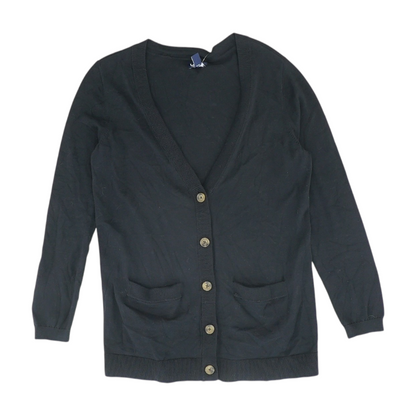 Black Cardigan Sweater
