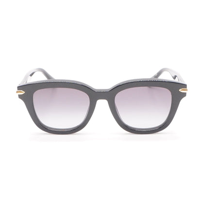 Black "Brake" Square Sunglasses
