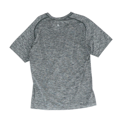 Gray Print Active T-Shirt