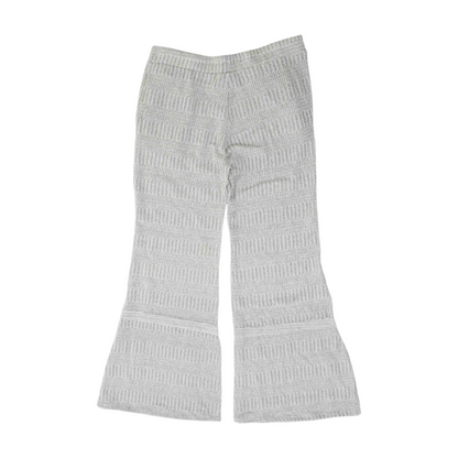 Ivory Striped Pants