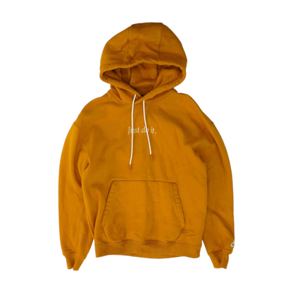 Mustard Solid Hoodie Pullover